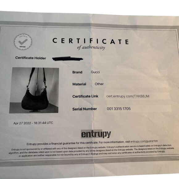 Gucci Black Nylon and Leather Shoulder Bag With G Clasp comes with COA - Picture 16 of 16